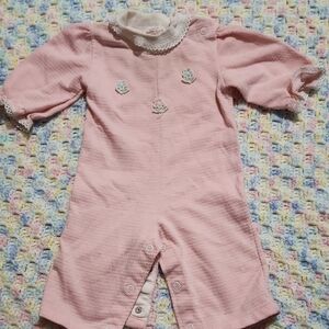 Pink Baby One Piece